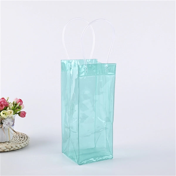 PVC Transparent Red Wine Bottles Gift Bag