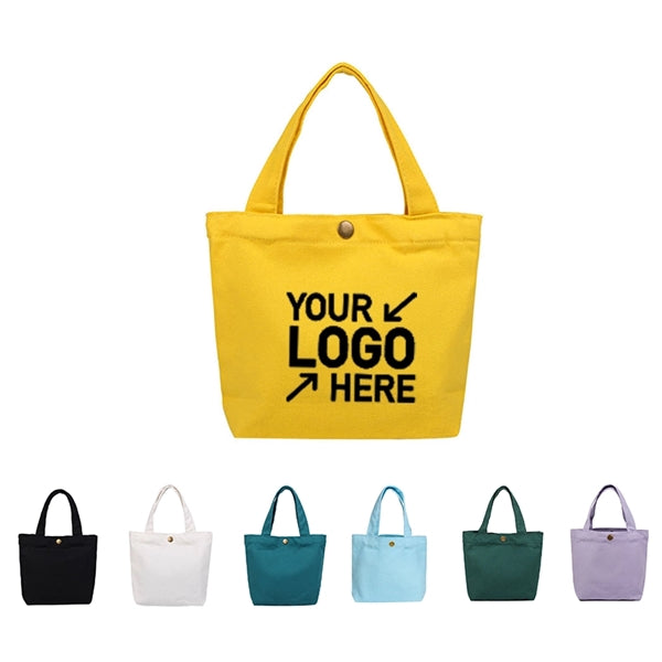 Mini Canvas Tote Handbag