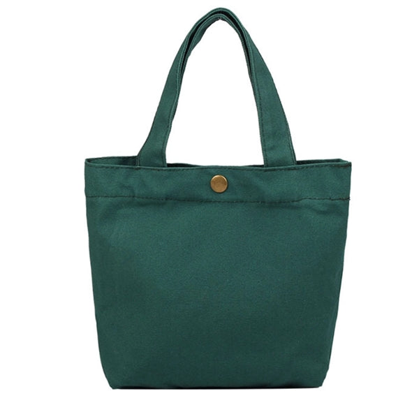 Mini Canvas Tote Handbag