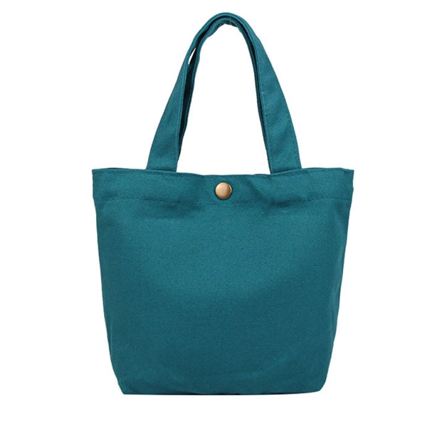 Mini Canvas Tote Handbag