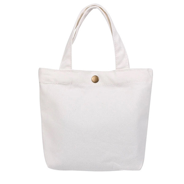 Mini Canvas Tote Handbag