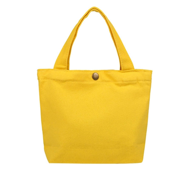 Mini Canvas Tote Handbag