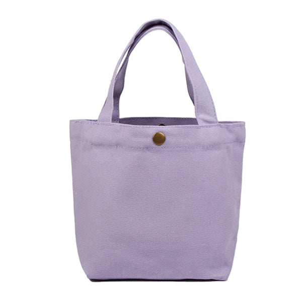 Mini Canvas Tote Handbag