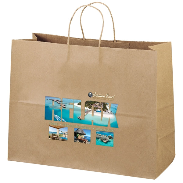 Eco Vogue - Kraft-Brown Shopper - ColorVista