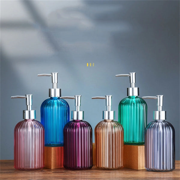 14 Oz Glass Soap Dispenser