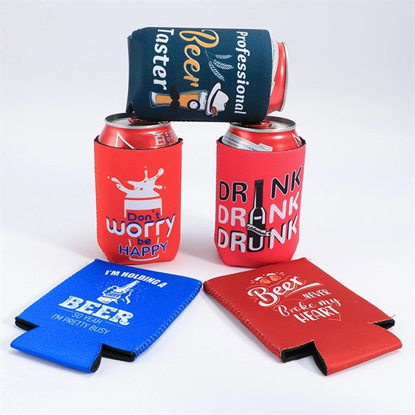 Neoprene Collapsible Can Coolies