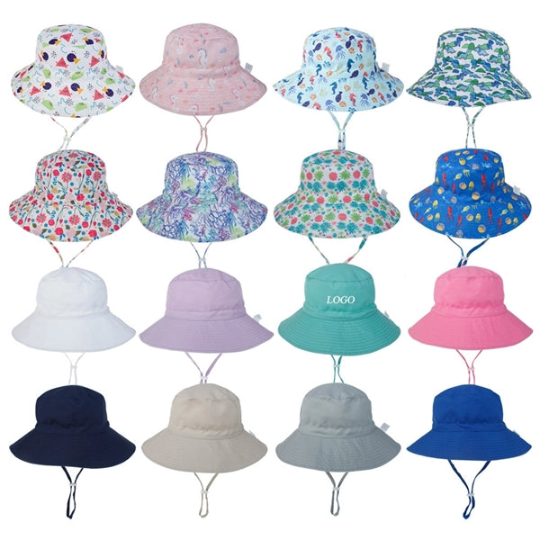 Kid Breathable Adjustable Fisherman Hat