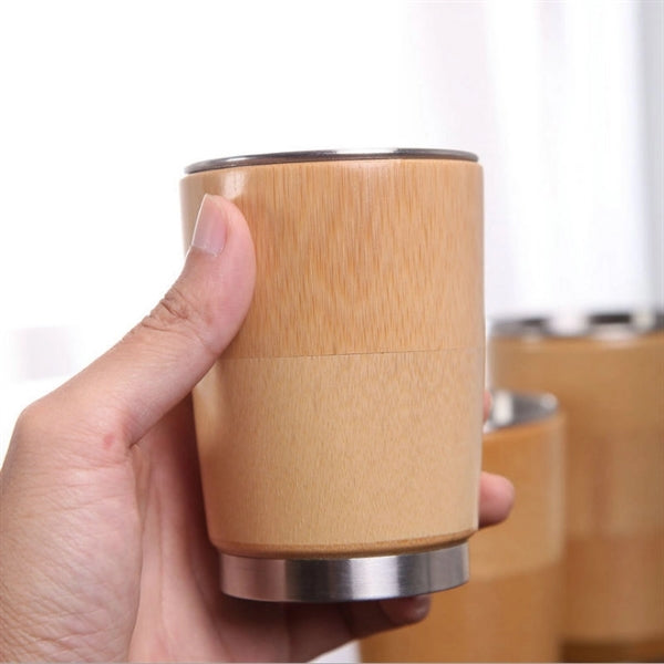 6.8 oz Natural Bamboo Mug for Coffee/Tea/Beer