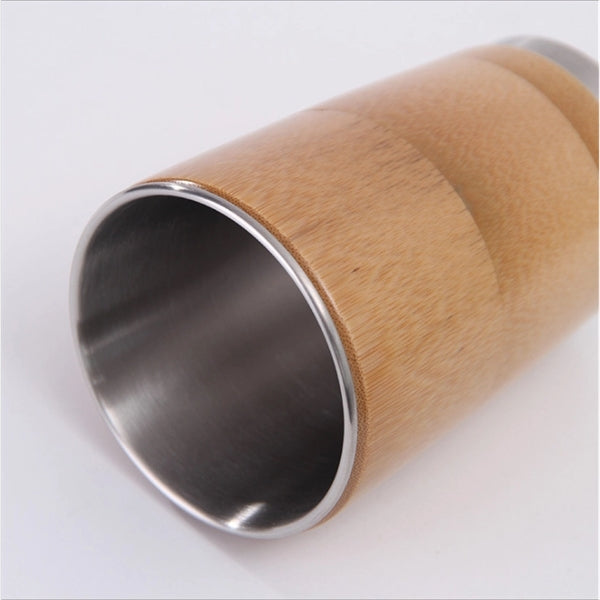 6.8 oz Natural Bamboo Mug for Coffee/Tea/Beer
