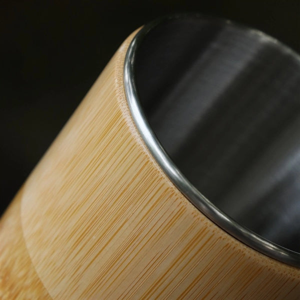 6.8 oz Natural Bamboo Mug for Coffee/Tea/Beer