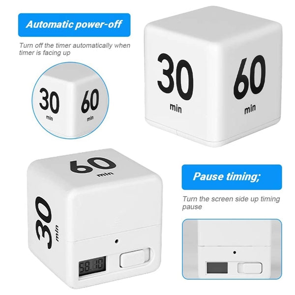 Gravity Sensor Flip Digital Timer