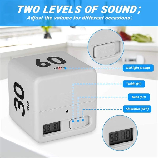 Gravity Sensor Flip Digital Timer