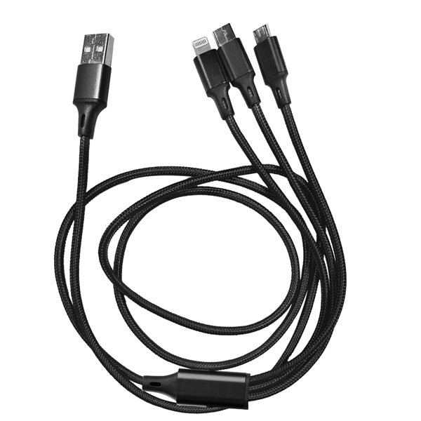 Taft Avenue 3 in 1 Nylon Braided Charging Cable