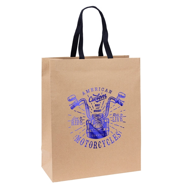 Eco Teak - Woven Handle Eurotote - Foil Print