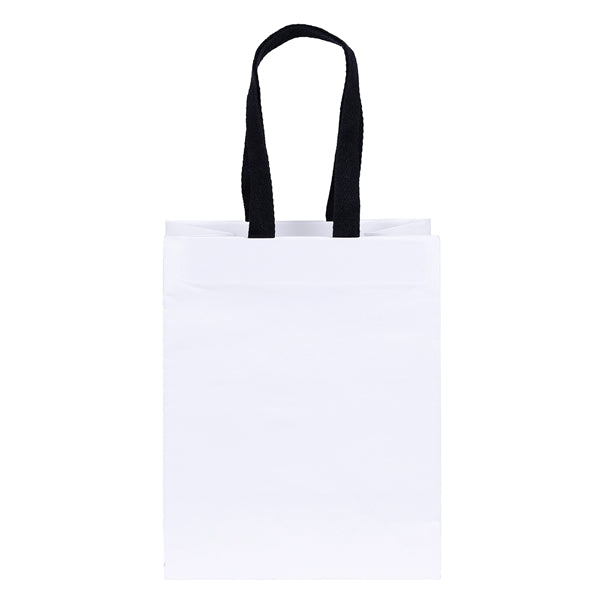 Ash - Woven Handle White Eurotote - Foil Print