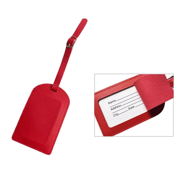 Leather Luggage Tag
