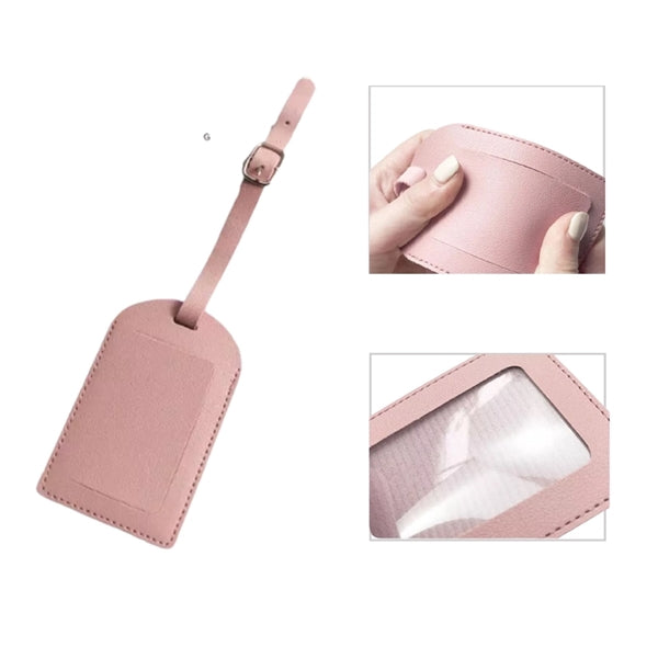 Leather Luggage Tag
