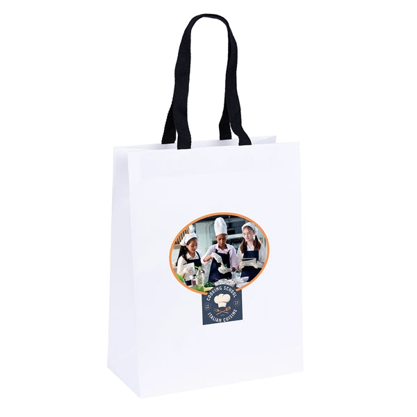 Cedar - Woven Handle White Eurotote - ColorVista
