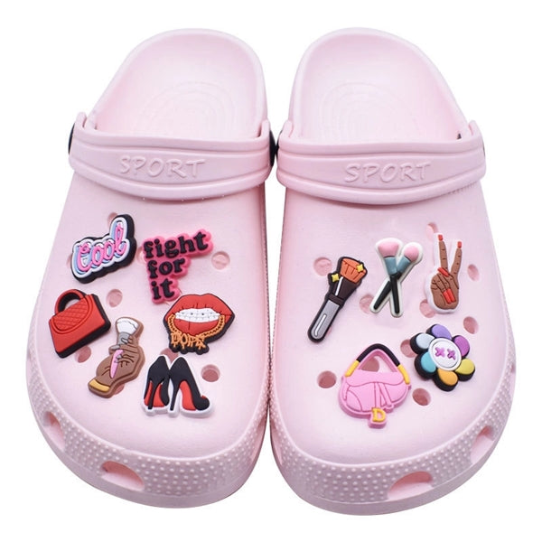 PVC Clogs Shoes Charm Accessories