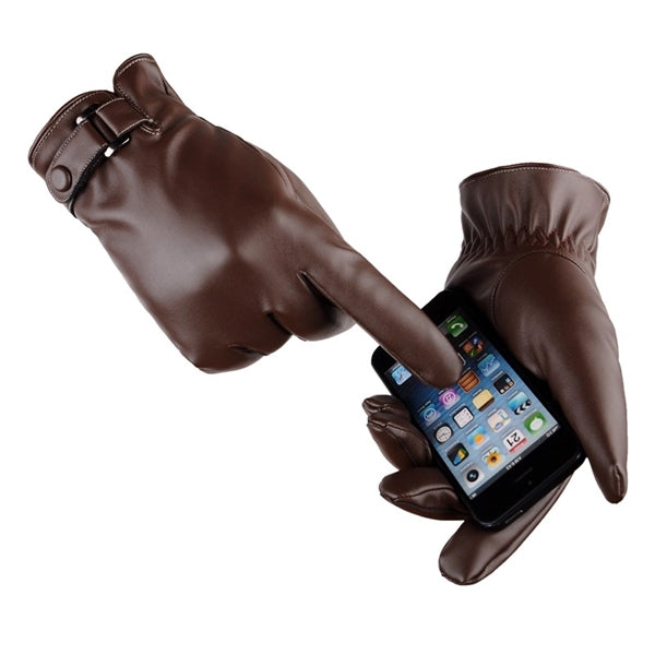 Leather Thermal Gloves