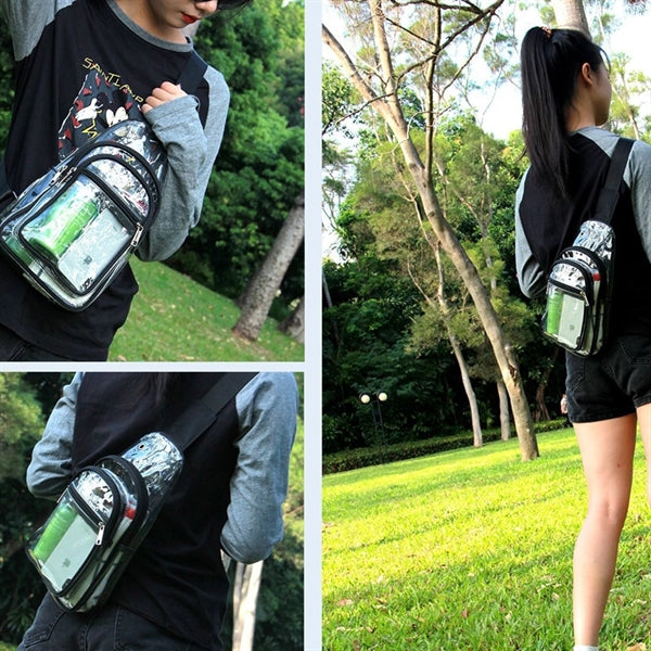 Multipurpose Clear Shoulder Backpack