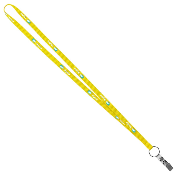 3/8" Screen Printed Lanyard