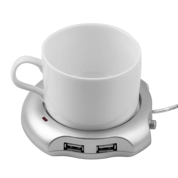 USB Cup Warmer With 4-port Hubs