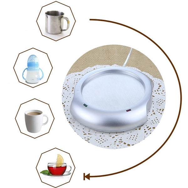 USB Cup Warmer With 4-port Hubs