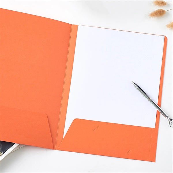 A4 paper double pocket folder