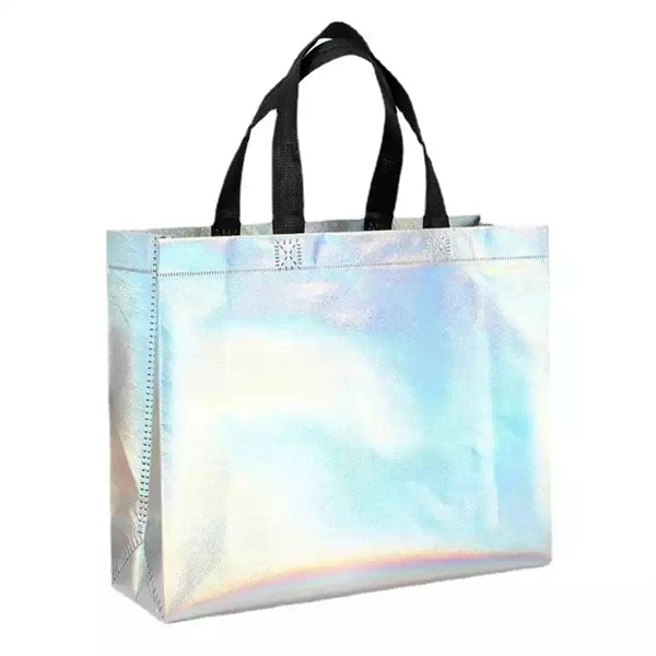 Holographic Laser Iridescent Pvc Shoulder Tote Bag