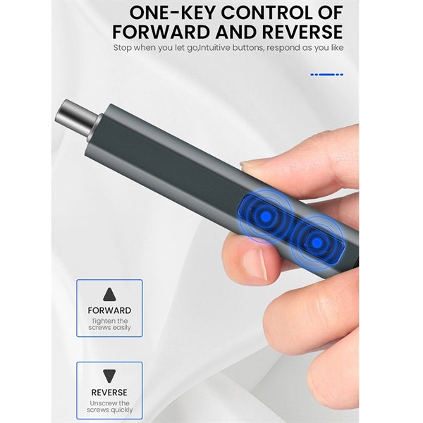 Rechargeable Electric Mini Screwdriver Pen Set with 10 Bits