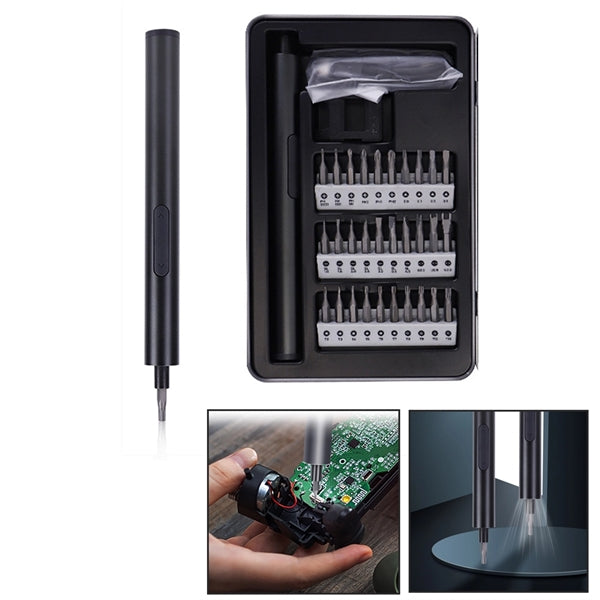 Rechargeable Electric Mini Screwdriver Pen Set with 30 Bits