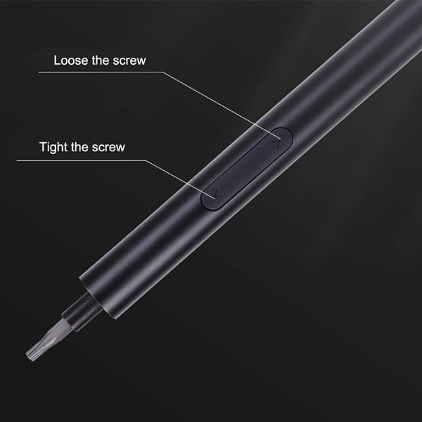 Rechargeable Electric Mini Screwdriver Pen Set with 30 Bits