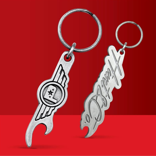 Classic Hook-Style Bottle Opener Key Chain