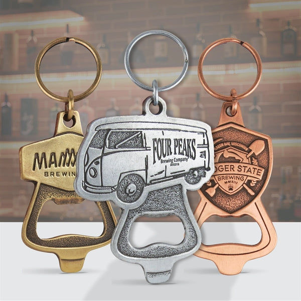 2 in 1 Can and Bottle Key Chain Opener (classic)