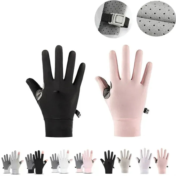 Summer Cycling Touch Screen Fishing Gloves