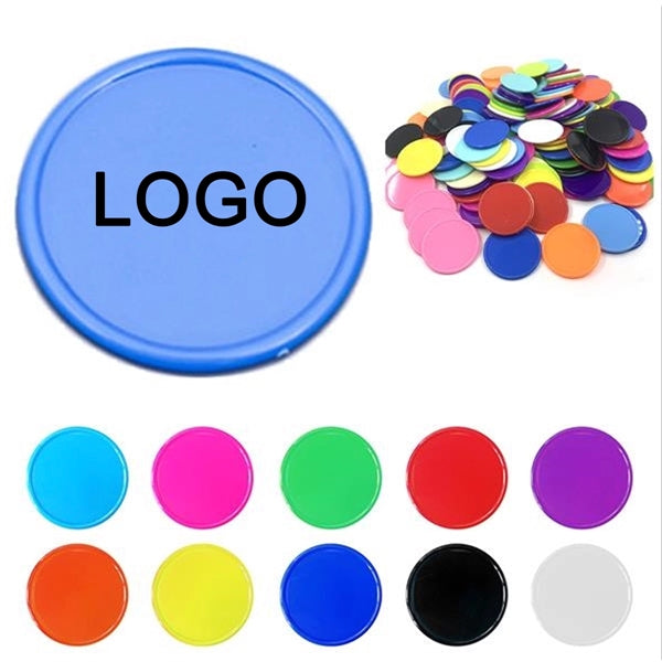 Colorful Plastic Event Game Tokens