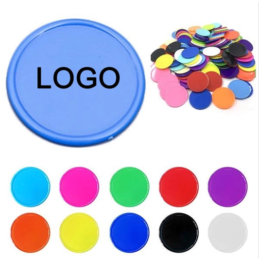 Colorful Plastic Event Game Tokens