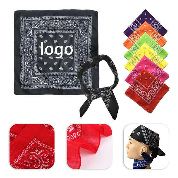 Unisex Single-side Printed Bandanas