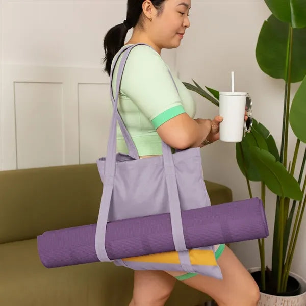 Main Squeeze Yoga Tote - Canvas/denim