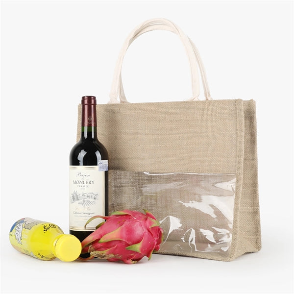 Large Jute Beach Handbag/Woven Tote Bag