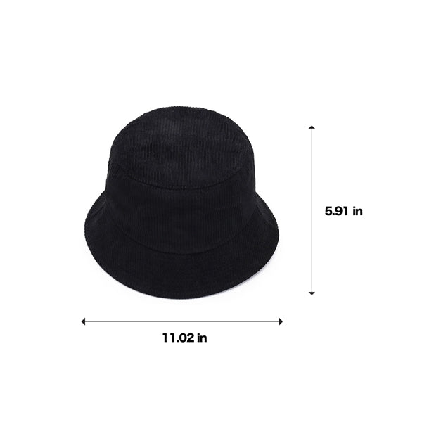 Unisex Corduroy Fisherman Hat