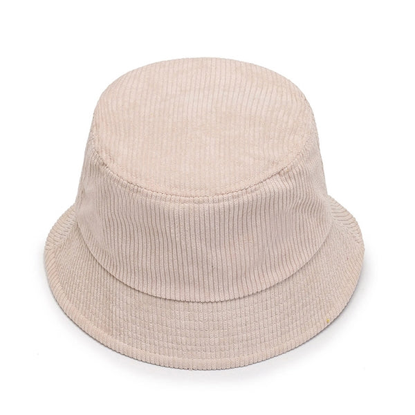 Unisex Corduroy Fisherman Hat