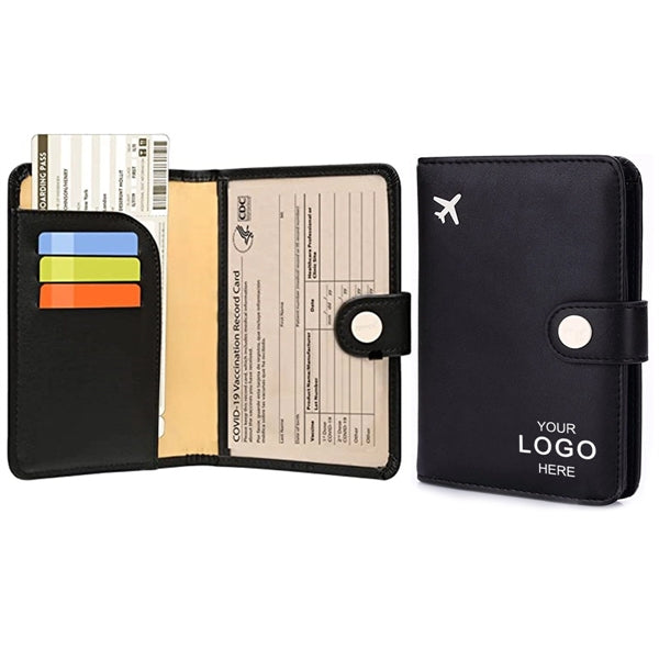 Rfid Blocking Travel Passport Holder Cover Slim Id Card Case