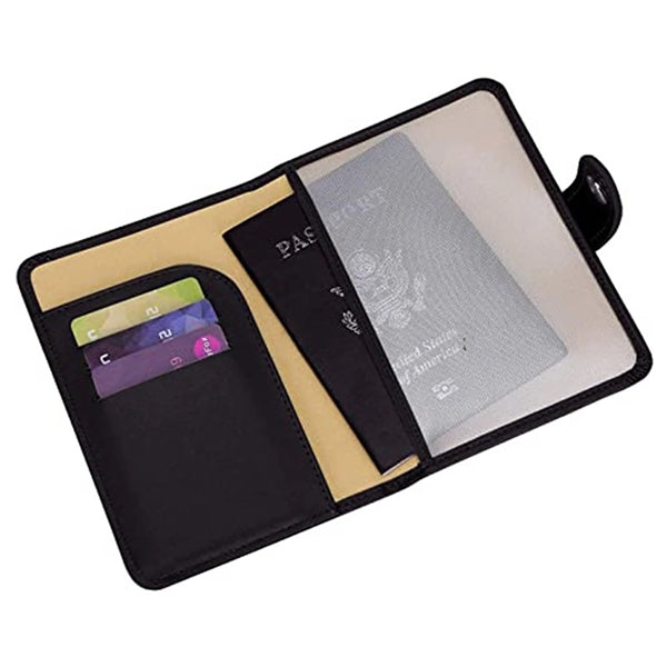 Rfid Blocking Travel Passport Holder Cover Slim Id Card Case