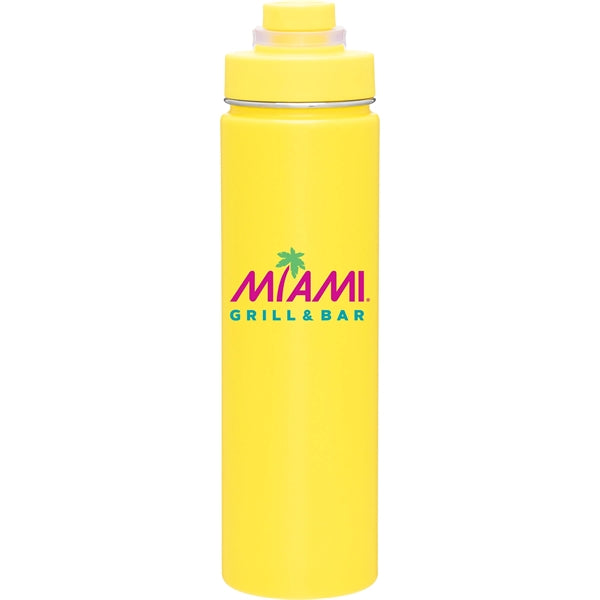 24 oz h2go Conquer Stainless Insulated Water Bottle w/Spout