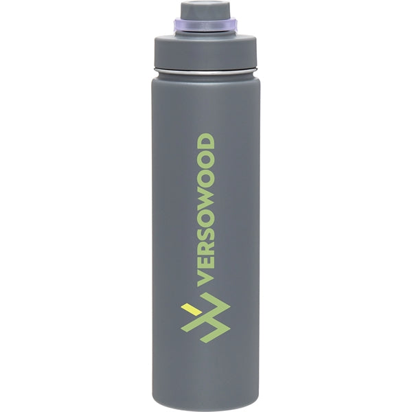 24 oz h2go Conquer Stainless Insulated Water Bottle w/Spout