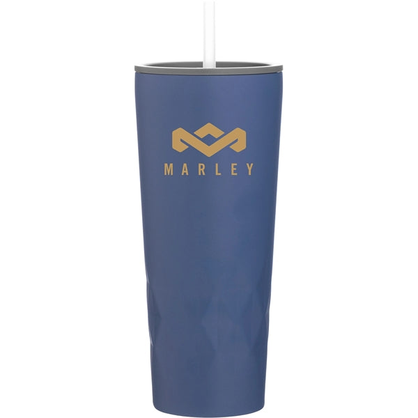 20.9 oz Triad Stainless Insulated Travel Tumbler w/Straw