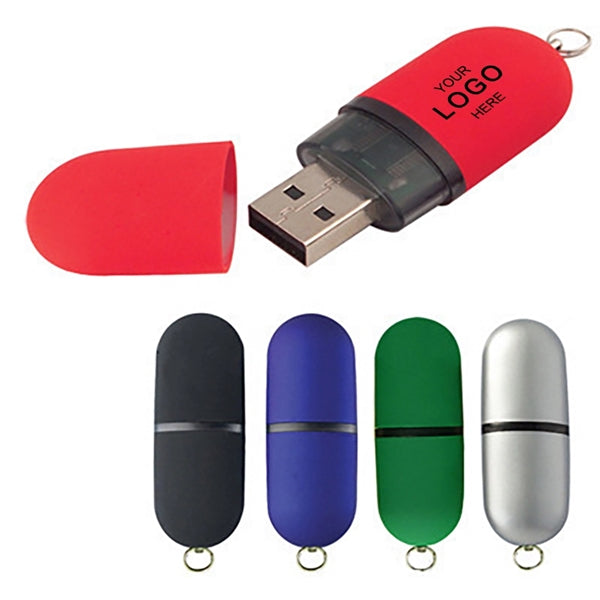 Lipstick USB Flash Drive With Key Chains 2GB