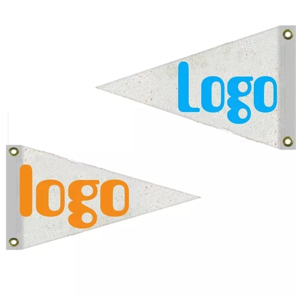 12" x 18" Double Sided Pennant Flag